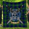 Quilt - Oliphant Modern Tartan Premium Quilt Celtic Scottish Warrior A7
