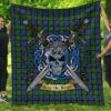 Quilt - Paterson Tartan Premium Quilt Celtic Scottish Warrior A7