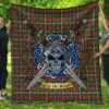 Quilt - Princess Margaret Tartan Premium Quilt Celtic Scottish Warrior A7