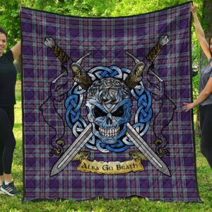 Quilt - RCAF Tartan Premium Quilt Celtic Scottish Warrior A7