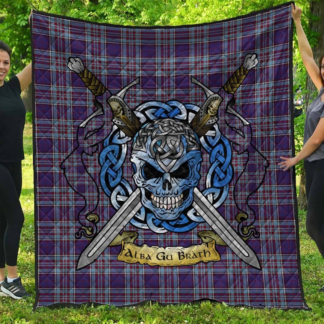 Quilt - RCAF Tartan Premium Quilt Celtic Scottish Warrior A7 Quilt - RCAF Tartan Premium Quilt Celtic Scottish Warrior A7