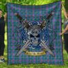Quilt - Ralston Tartan Premium Quilt Celtic Scottish Warrior A7