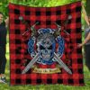 Quilt - Rob Roy MacGregor Modern Tartan Premium Quilt Celtic Scottish Warrior A7