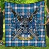 Quilt - Roberton Tartan Premium Quilt Celtic Scottish Warrior A7