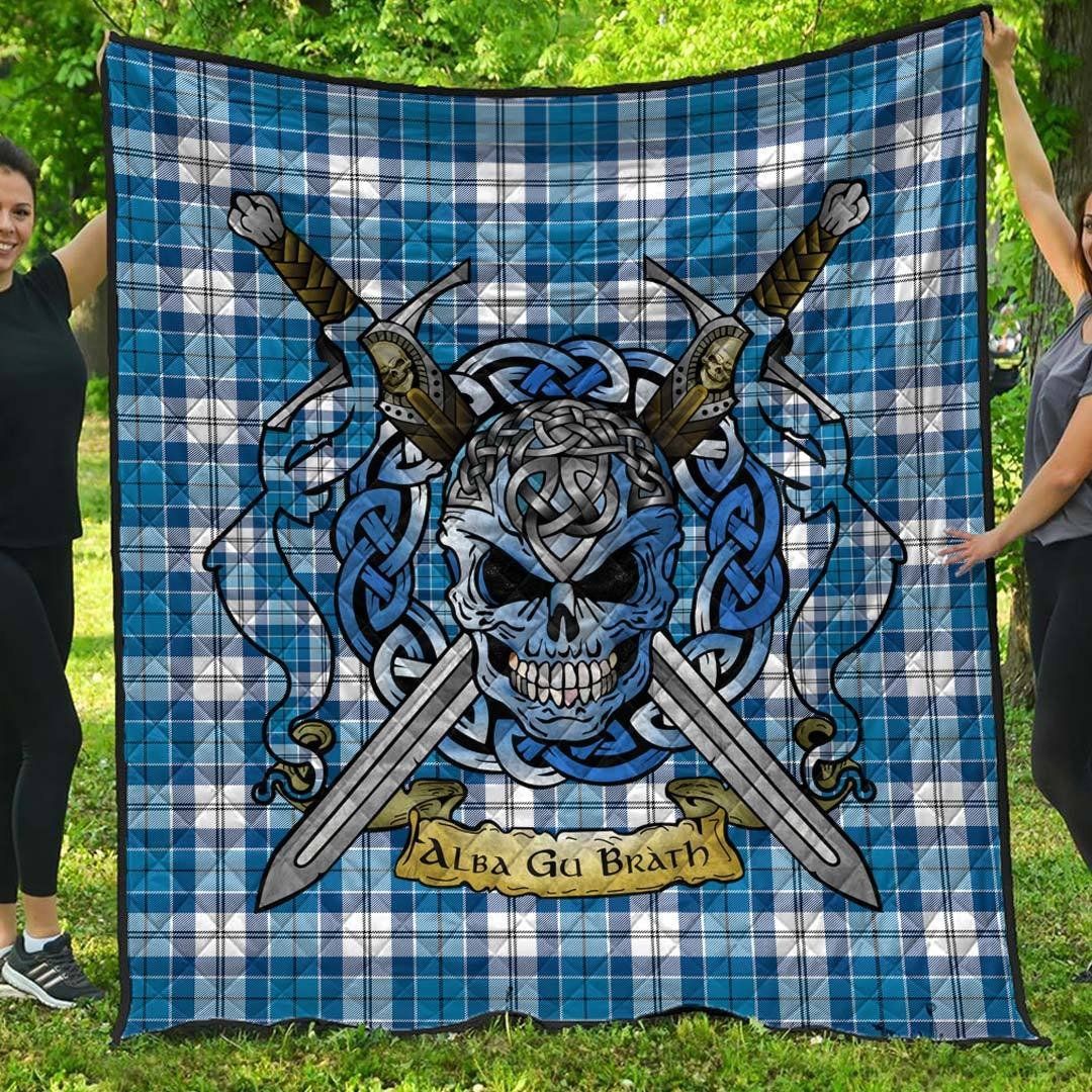 Quilt - Roberton Tartan Premium Quilt Celtic Scottish Warrior A7 Quilt - Roberton Tartan Premium Quilt Celtic Scottish Warrior A7