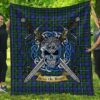 Quilt - Robertson Hunting Modern Tartan Premium Quilt Celtic Scottish Warrior A7