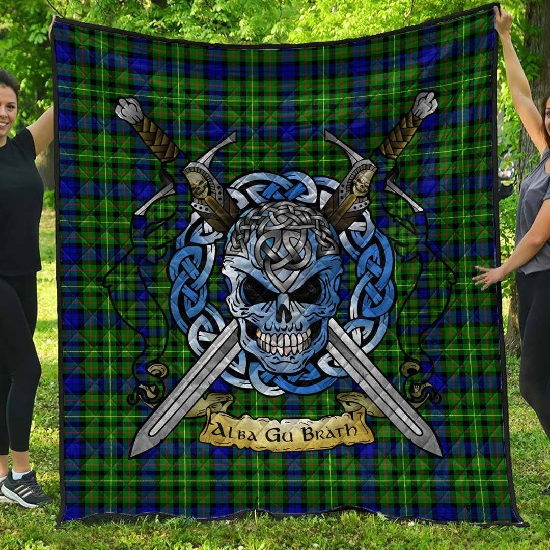 Quilt - Rollo Modern Tartan Premium Quilt Celtic Scottish Warrior A7 Quilt - Rollo Modern Tartan Premium Quilt Celtic Scottish Warrior A7