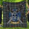 Quilt - SCOTT GREEN MODERN Tartan Premium Quilt Celtic Scottish Warrior A7