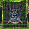 Quilt - Selkirk Tartan Premium Quilt Celtic Scottish Warrior A7