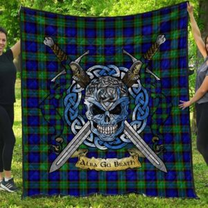Quilt - Sempill Modern Tartan Premium Quilt Celtic Scottish Warrior A7