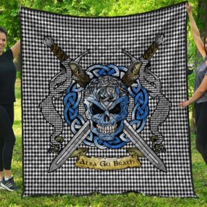 Quilt - Shepherd Tartan Premium Quilt Celtic Scottish Warrior A7