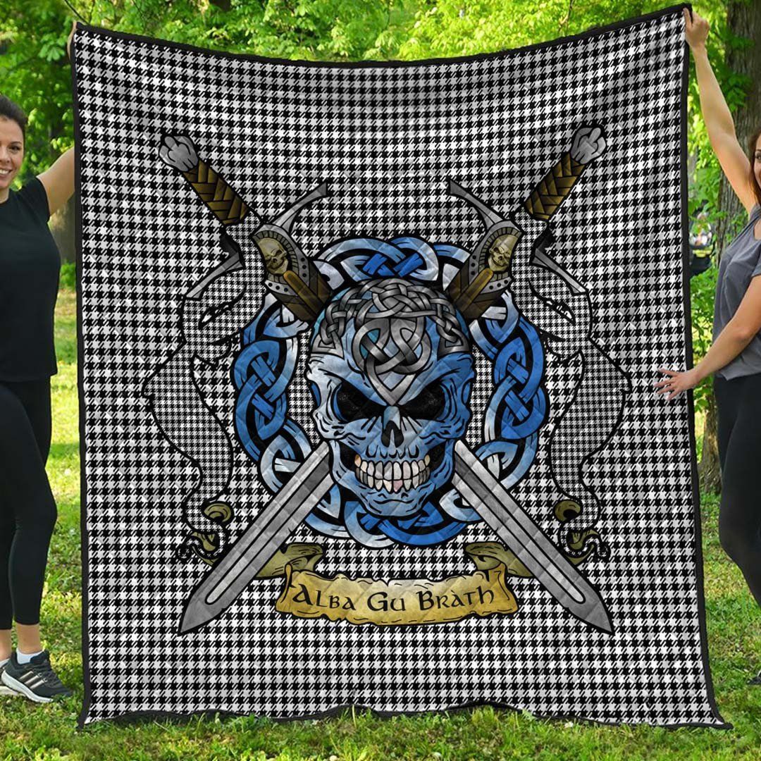 Quilt - Shepherd Tartan Premium Quilt Celtic Scottish Warrior A7 Quilt - Shepherd Tartan Premium Quilt Celtic Scottish Warrior A7