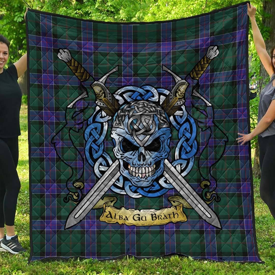 Quilt - Sinclair Hunting Modern Tartan Premium Quilt Celtic Scottish Warrior A7 Quilt - Sinclair Hunting Modern Tartan Premium Quilt Celtic Scottish Warrior A7