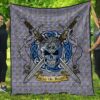 Quilt - Sir Walter Scott Tartan Premium Quilt Celtic Scottish Warrior A7