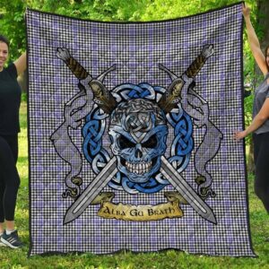 Quilt - Sir Walter Scott Tartan Premium Quilt Celtic Scottish Warrior A7