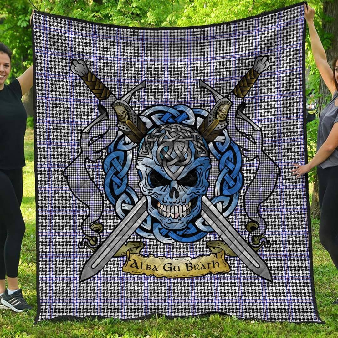 Quilt - Sir Walter Scott Tartan Premium Quilt Celtic Scottish Warrior A7 Quilt - Sir Walter Scott Tartan Premium Quilt Celtic Scottish Warrior A7