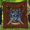 Quilt - Skene Modern Tartan Premium Quilt Celtic Scottish Warrior A7