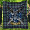 Quilt - Stevenson Tartan Premium Quilt Celtic Scottish Warrior A7