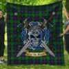 Quilt - Stewart Old Modern Tartan Premium Quilt Celtic Scottish Warrior A7
