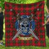 Quilt - Stewart of Appin Modern Tartan Premium Quilt Celtic Scottish Warrior A7