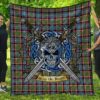 Quilt - Stirling & Bannockburn District Tartan Premium Quilt Celtic Scottish Warrior A7