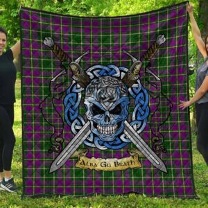 Quilt - Taylor Weathered Tartan Premium Quilt Celtic Scottish Warrior A7