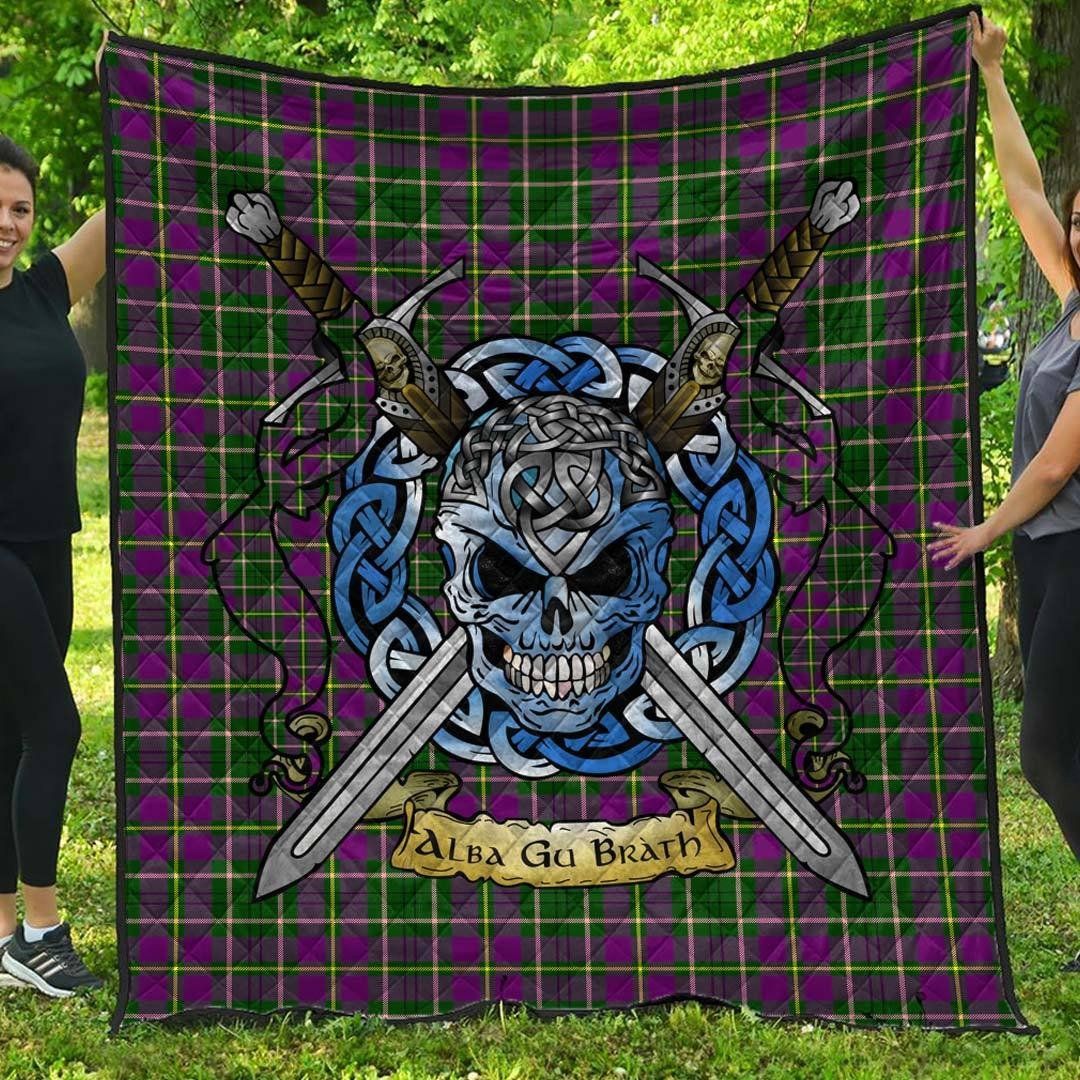 Quilt - Taylor Weathered Tartan Premium Quilt Celtic Scottish Warrior A7 Quilt - Taylor Weathered Tartan Premium Quilt Celtic Scottish Warrior A7
