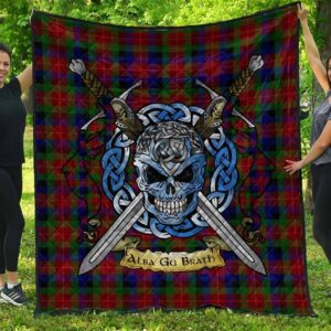 Quilt - Tennant Tartan Premium Quilt Celtic Scottish Warrior A7