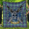 Quilt - US Marine Tartan Premium Quilt Celtic Scottish Warrior A7