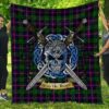Quilt - Urquhart Modern Tartan Premium Quilt Celtic Scottish Warrior A7