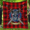 Quilt - Wemyss Modern Tartan Premium Quilt Celtic Scottish Warrior A7