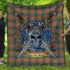Quilt - Wilson Ancient Tartan Premium Quilt Celtic Scottish Warrior A7