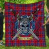 Quilt - Wishart Dress Tartan Premium Quilt Celtic Scottish Warrior A7