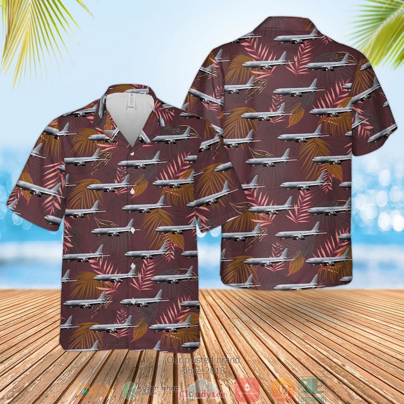 Raf Airbus A330 Voyager Kc.Mk 3 Hawaiian Shirt Raf Airbus A330 Voyager Kc.Mk 3 Hawaiian Shirt