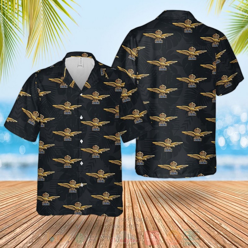 Raf Badge Hawaiian Shirt Raf Badge Hawaiian Shirt