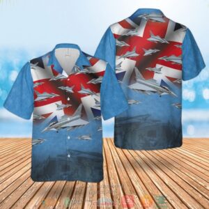 Raf Eurofighter Typhoon Fgr4 Hawaiian Shirt