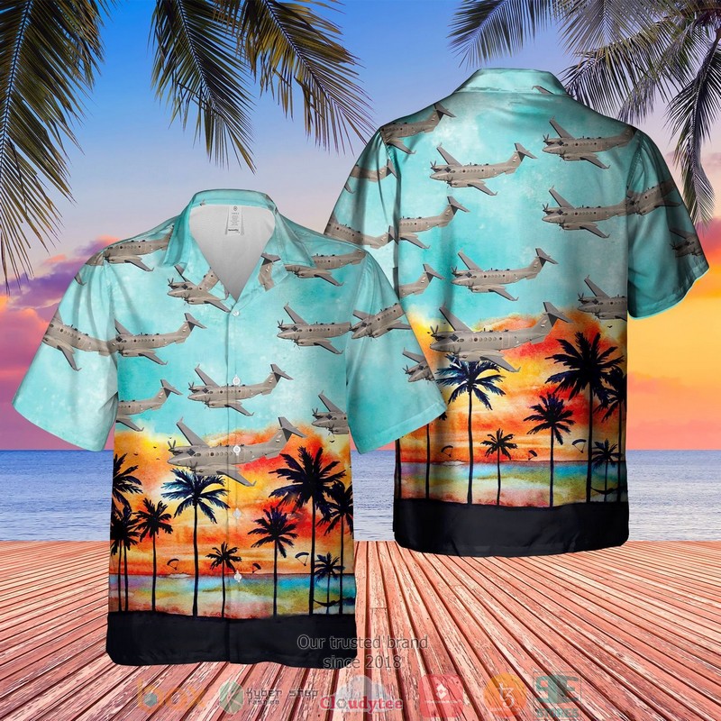 Raf Hawker Beechcraft Shadow R1S Hawaiian Shirt Raf Hawker Beechcraft Shadow R1S Hawaiian Shirt
