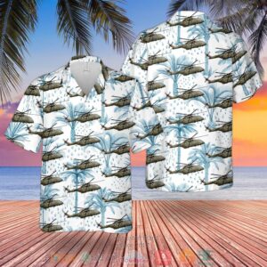 Raf Merlin Hc3 Hawaiian Shirt