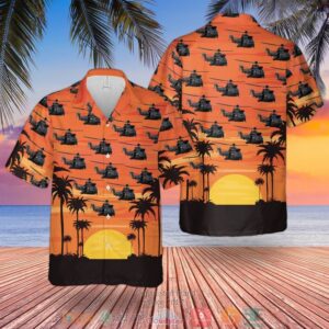 Raf The Puma Hc Mk2 Hawaiian Shirt