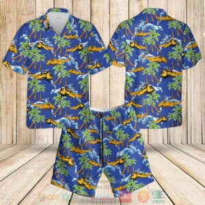 Raf Westland Sea King Har3 Hawaiian Shirt