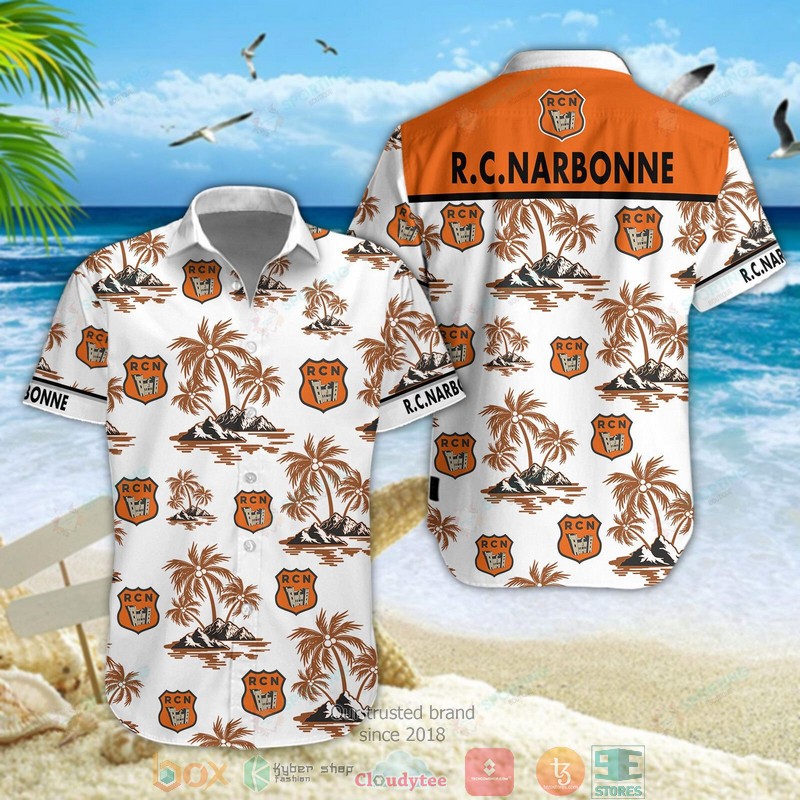Rc Narbonne Hawaiian Shirt Rc Narbonne Hawaiian Shirt