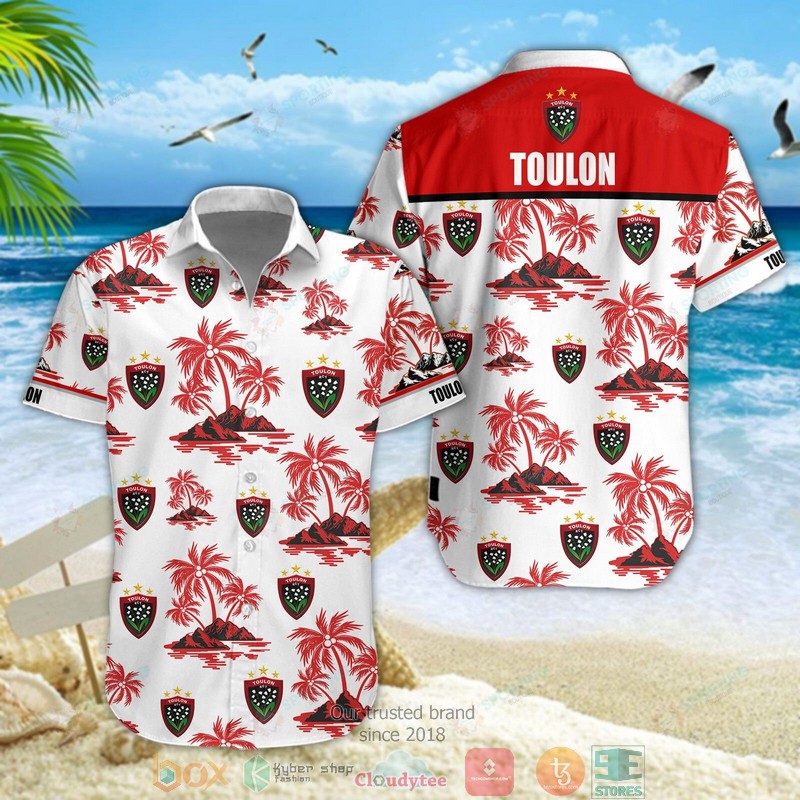 Rc Toulonnais Hawaiian Shirt Rc Toulonnais Hawaiian Shirt