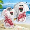 Rc Toulonnais Turtle Hawaiian Shirt