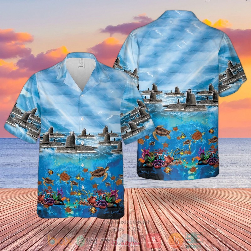 Rn Astute Class Submarine Artful S121 Hawaiian Shirt Rn Astute Class Submarine Artful S121 Hawaiian Shirt