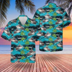 Rn Echo-Class Survey Vessels Hawaiian Shirt