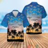Rn Historical Blackburn Buccaneer Hawaiian Shirt
