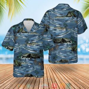 Rn Historical British S-Class Submarine Hawaiian Shirt