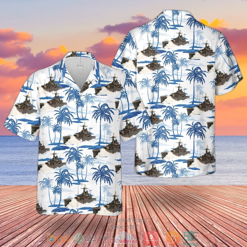 Rn Rothesay Class Type 12M Frigate Hawaiian Shirt Rn Rothesay Class Type 12M Frigate Hawaiian Shirt