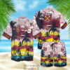 West Ham United Fc Palm Tree Hawaiian Shirt Beach Shorts