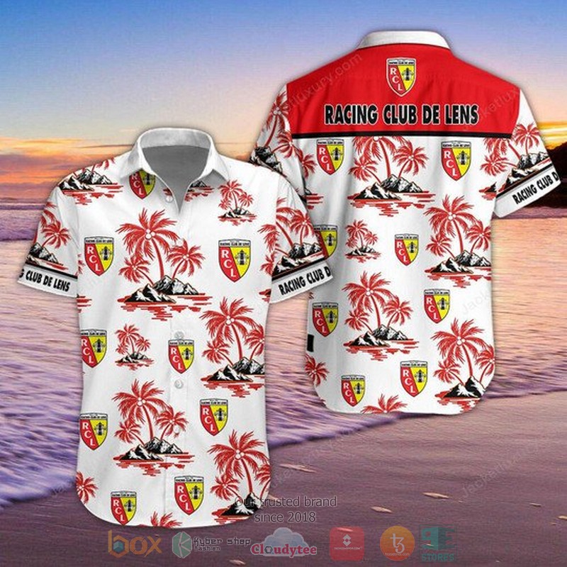 Racing Club De Lens Hawaiian Shirt Racing Club De Lens Hawaiian Shirt